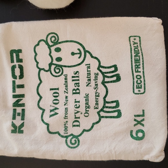 6 Eco-friendly organic wool dryer balls - Picture 6 of 7